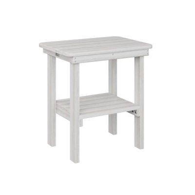 Berlin Gardens Rectangular End Table – Seashell