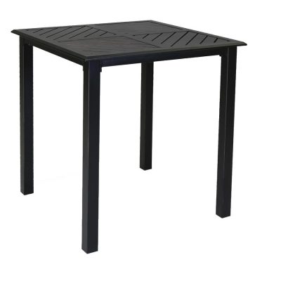 Monterey 36 Inch Square Aluminum Patio Bar Table By Sunset West