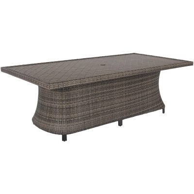 Lakeview Captiva Isle 85 x 43 Inch Rectangular Shaped Dining Table by Barcalounger