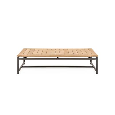 Barbados 51 Inch Rectangular Coffee Table in Asteroid By Teak + Table