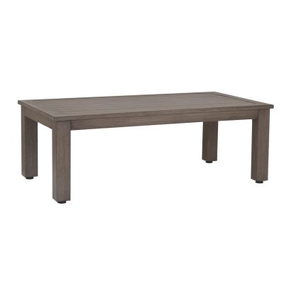 Laguna 54 X 29 Inch Rectangular Aluminum Patio Coffee Table By Sunset West